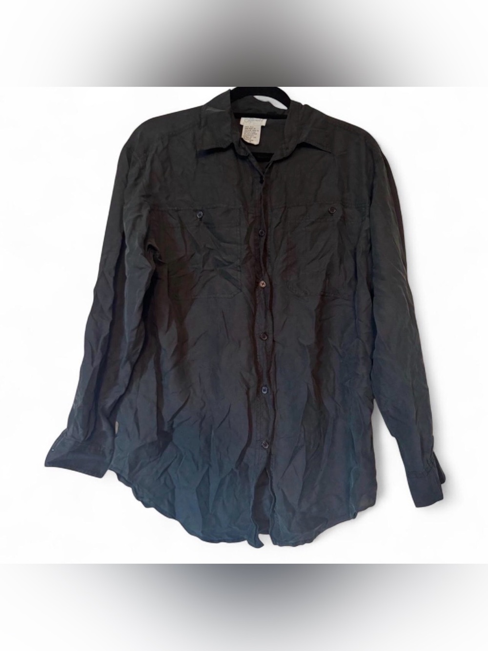 Vtg silk blouse